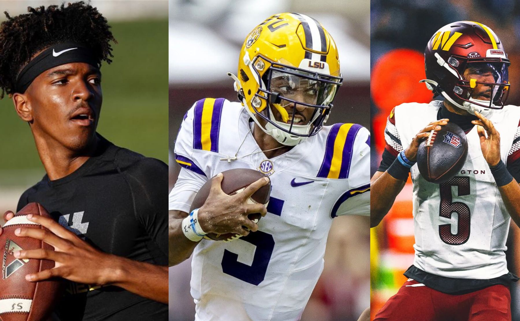 The same quarterback at the Elite 11 Finals, in college and in the NFL